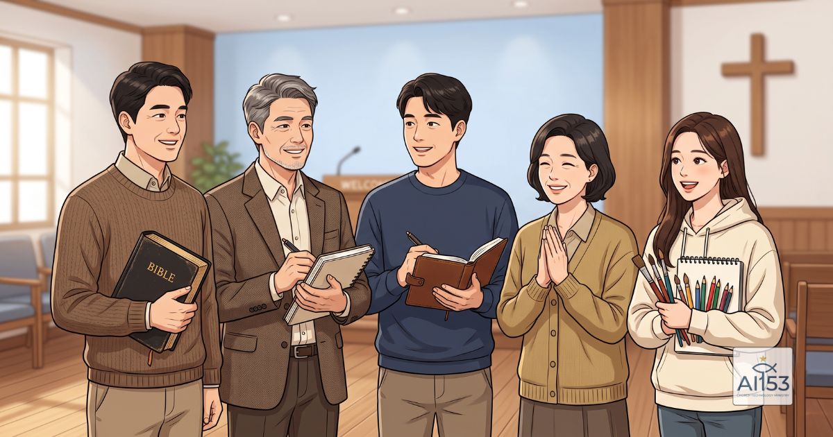 교회 직분 5가지 장로 권사 집사 차이 총정리
